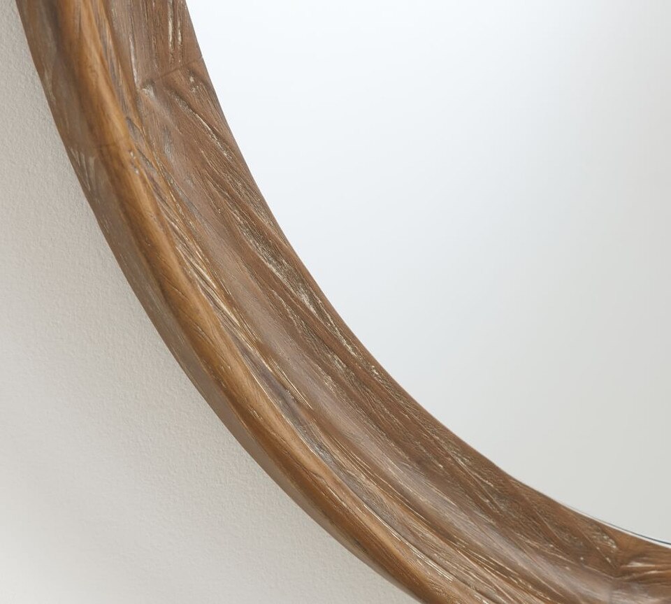 Malone 94 cm Round Wall Mirror Pottery Barn Australia